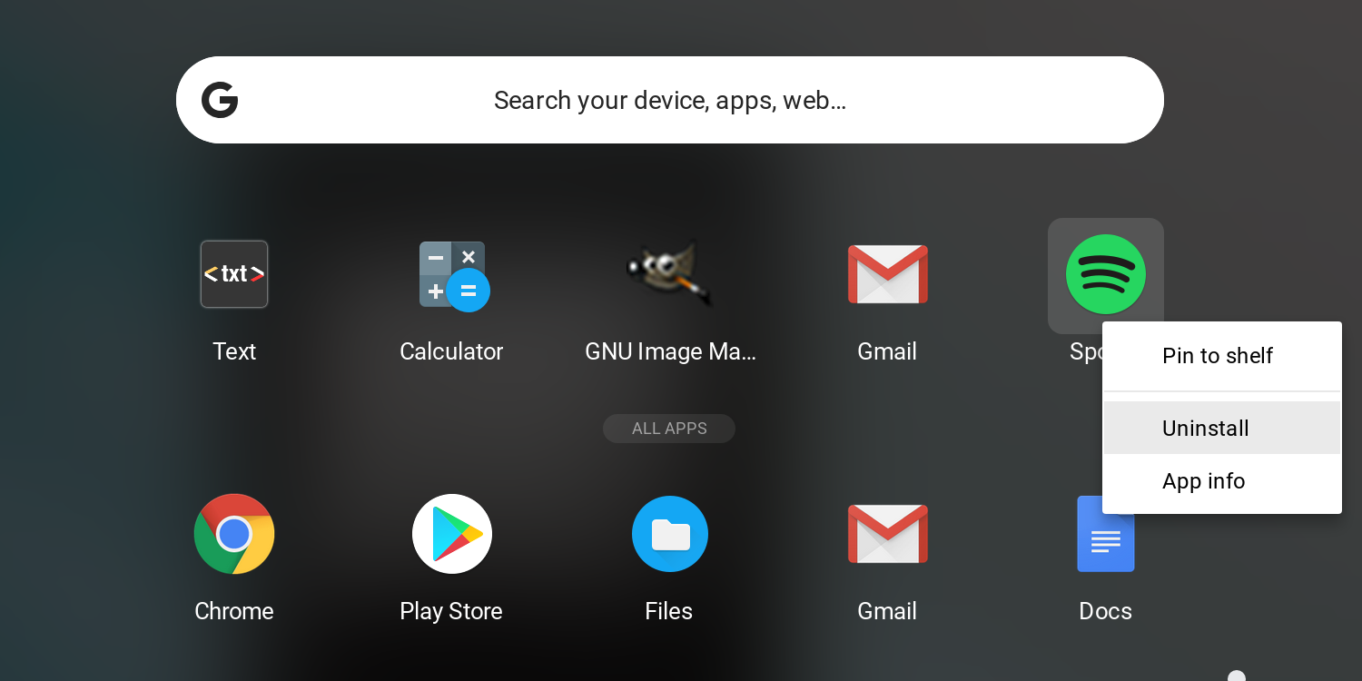 New Chromium Change Makes It Easier To Uninstall Chrome OS Linux Apps 