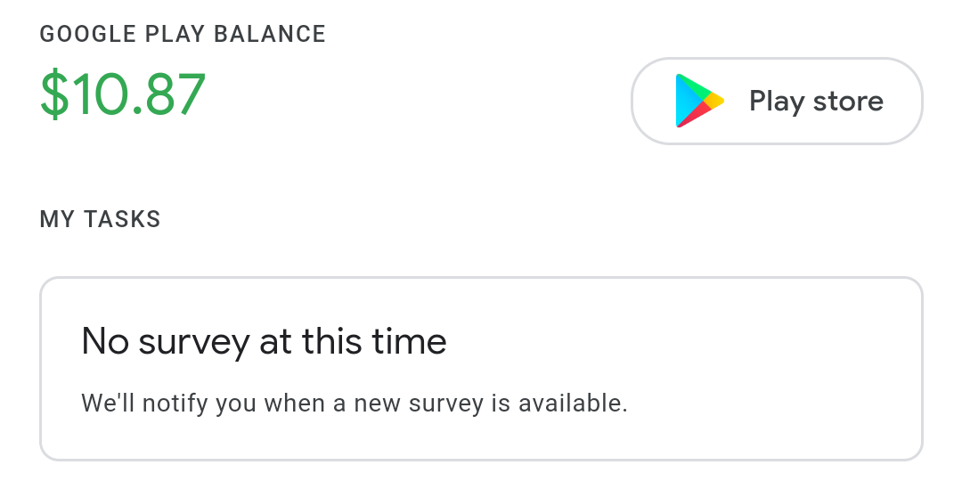 Google opinion rewards. Google opinion rewards вывод денег.