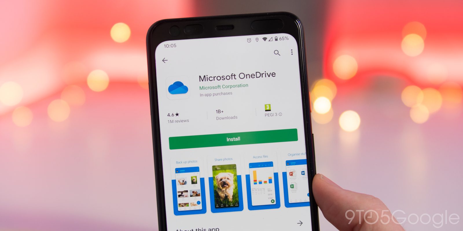 onedrive chrome extension