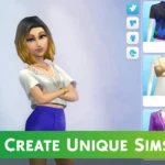Create unique sims