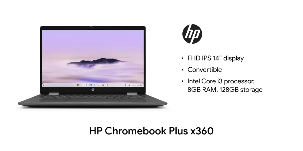 Hp chromebook plus x360