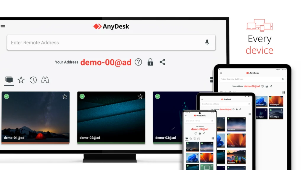 Anydesk screenshot chrome