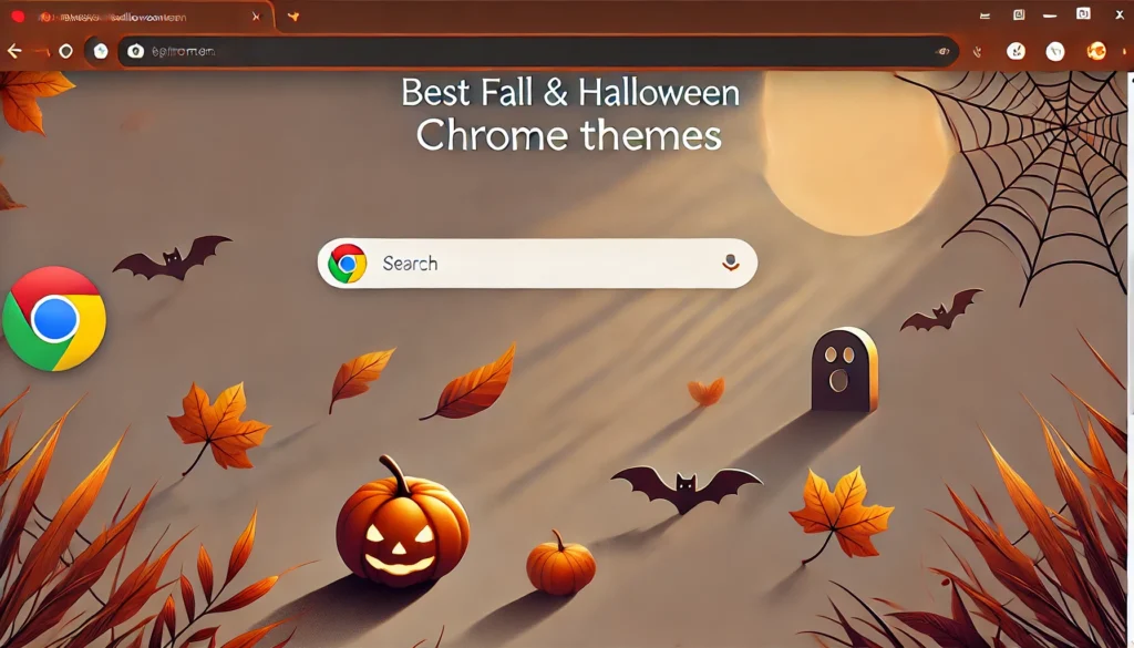 Best fall halloween themes for chrome