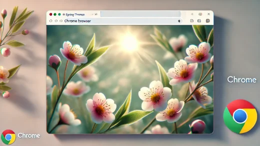 Spring theme for chrome