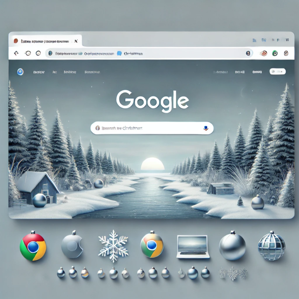 Winter christmas themes for chrome