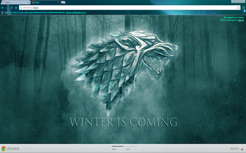 Winter is coming