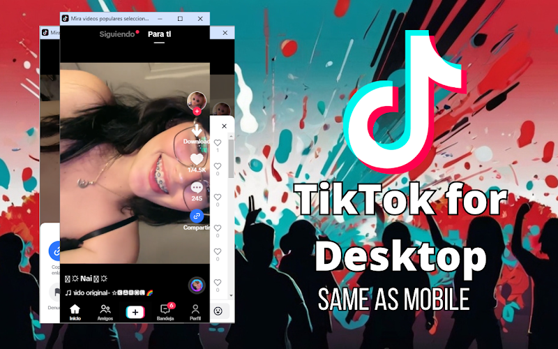 Tiktok for desktop