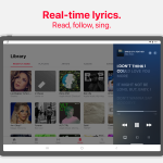 Real time lyrics